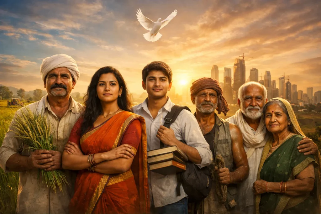 Udta Bharat bringing hope and unity by supporting farmers, women, youth, children, and families across India