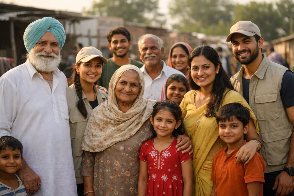 Udta Bharat mission of grassroots social service through education, health, and community support